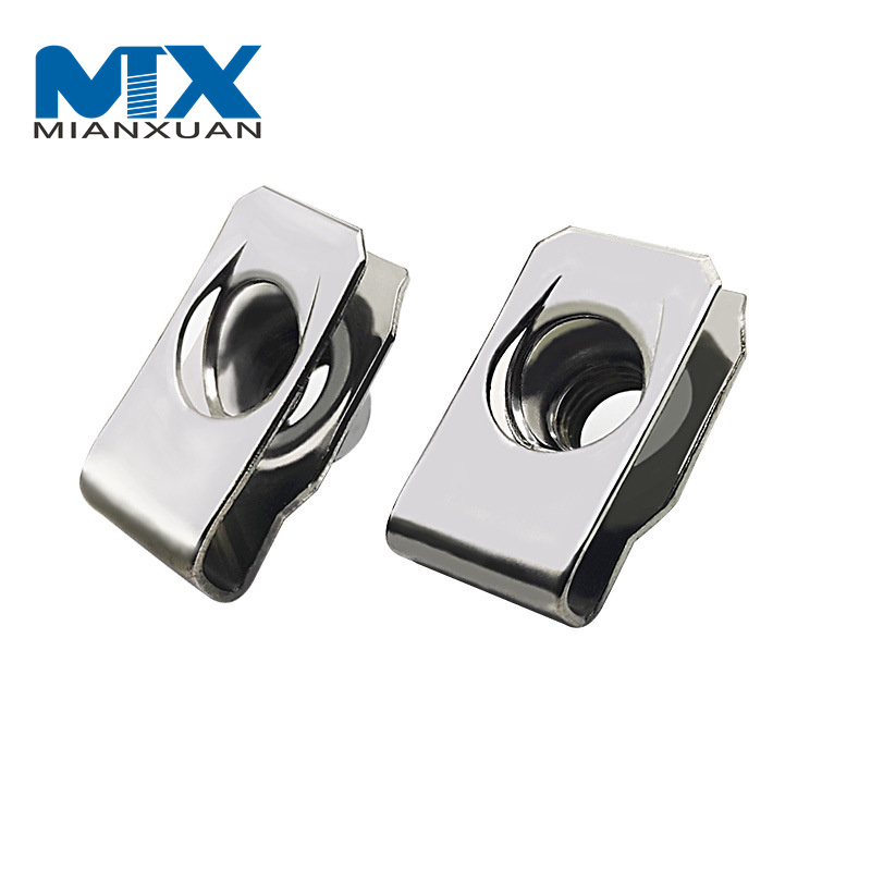 Spring Clip Nut Stainless Steel Speed Snap U Shaped Spring Clip Nut