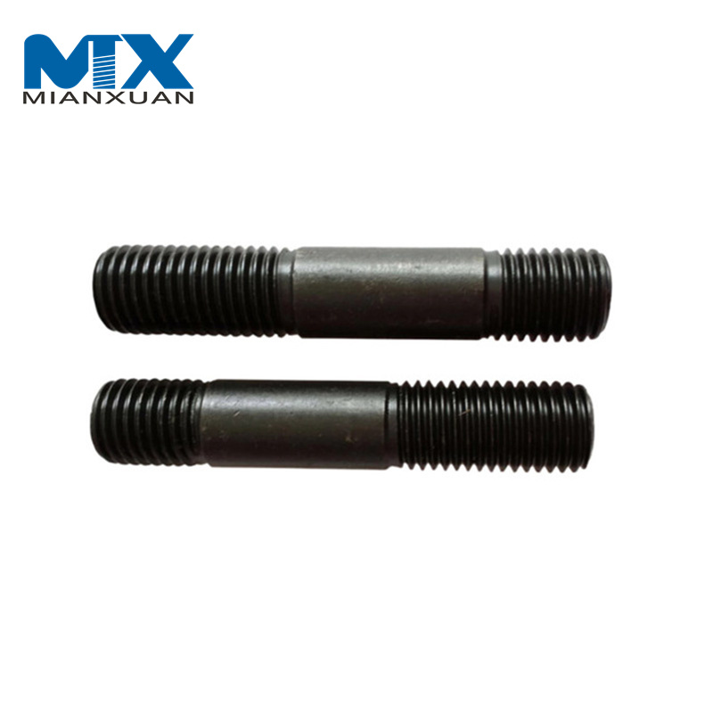 High Strength 8.8 Grade ASTM A193 B7 Stainless Steel Carbon Steel Double End Studs Threaded Rod Stud Bolt