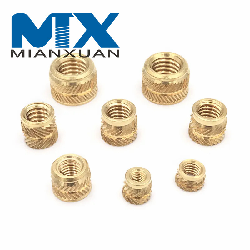 Insert Knurled Nuts Brass Hot Melt Inset Nuts