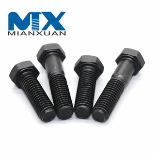 Fastener Carbon Steel DIN933 Hex Bolt with Nut and Washer