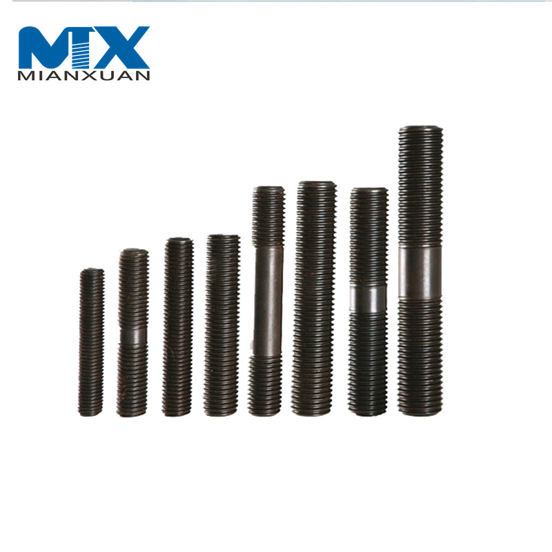 High Strength 8.8 Grade ASTM A193 B7 Stainless Steel Carbon Steel Double End Studs Threaded Rod Stud Bolt