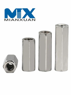 Long Hex Square Round Coupling Nut Acme Nuts