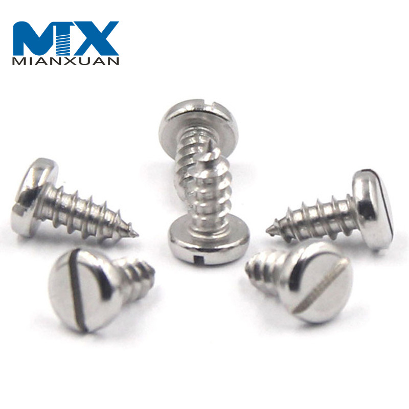 DIN7971 Slotted Pan Head Tapping Screws Slotted Pan Head Self Tapping Screw