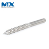 M10X200mm SS304 Metal Roof PV System Dowel Screw Double Head Galvanized Hanger Bolt for Solar Mounting