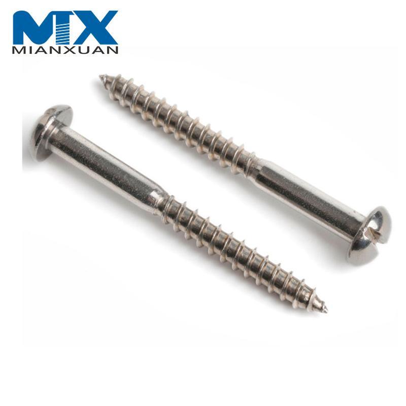 DIN96 Slotted Round Head Wood Screw Making Machine