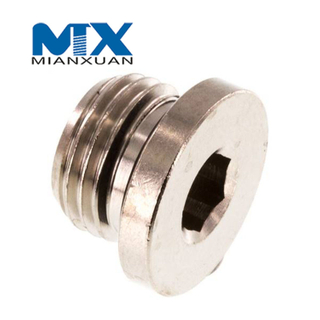 Custom CNC Automotive Parts Manufacturing Turning Machining Car Engine Oil Drain Plug