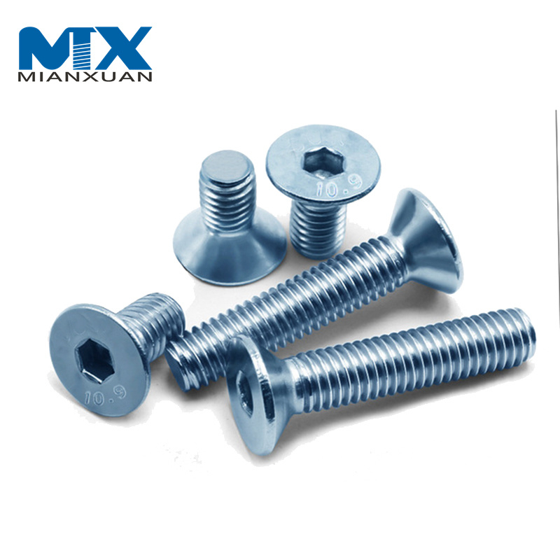 M8 High Quantity Stainless Steel 304 Hexagon Socket Countersunk Head Screws DIN7991