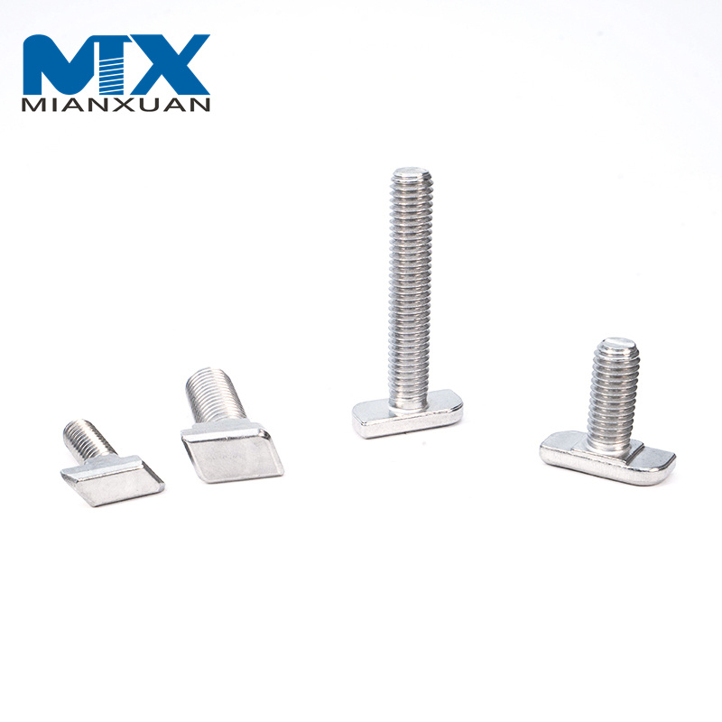 Hot Forging Carbon Steel Hammer T Bolt Square Head Bolt