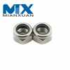DIN985 Galvanized Steel Nylon Insert Lock Nut
