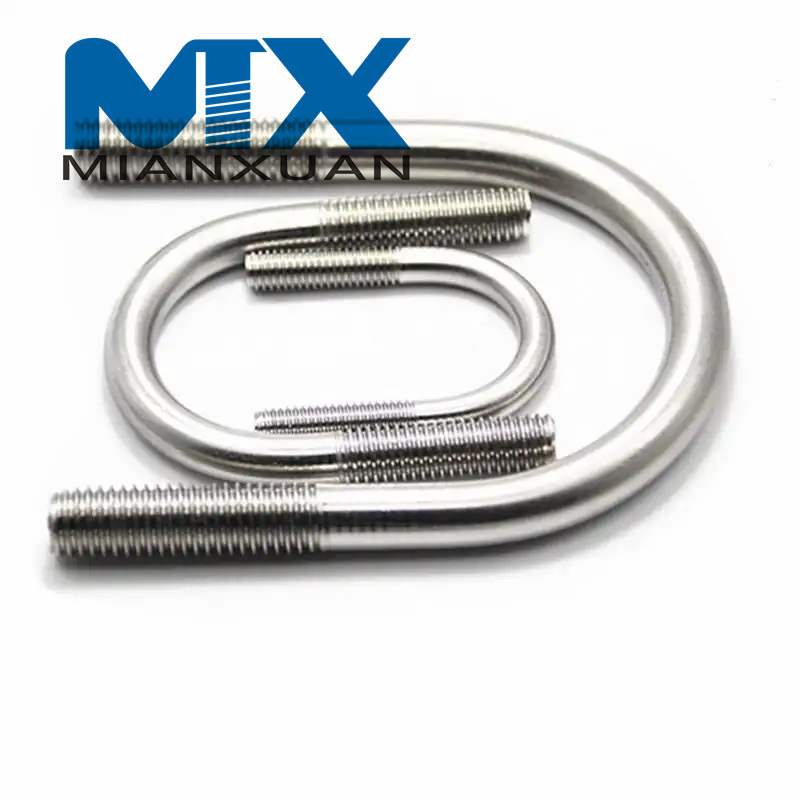 A2-70 Stainless Steel SS304 U Shape Bolt DIN3570