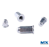 Stainless Steel Hex Flange Nuts with Welded Dome Head