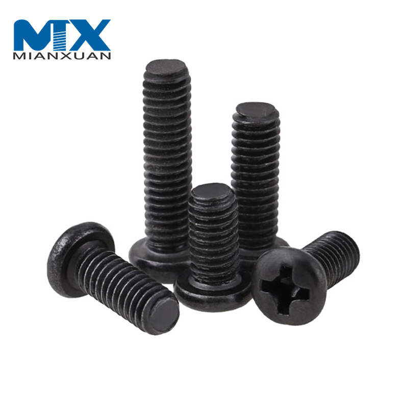 DIN7985 Cross Recessed Pan Head Screws Round Head Tapping Screws