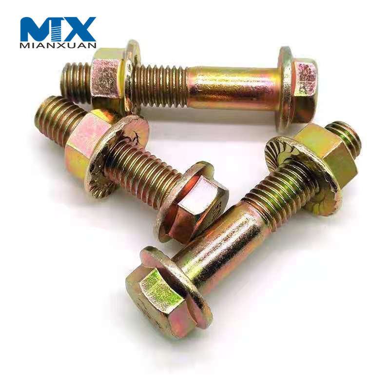 China Manufacturing Fastener Grade 8.8 Hex Bolt Nut Screw Washer DIN931 DIN933