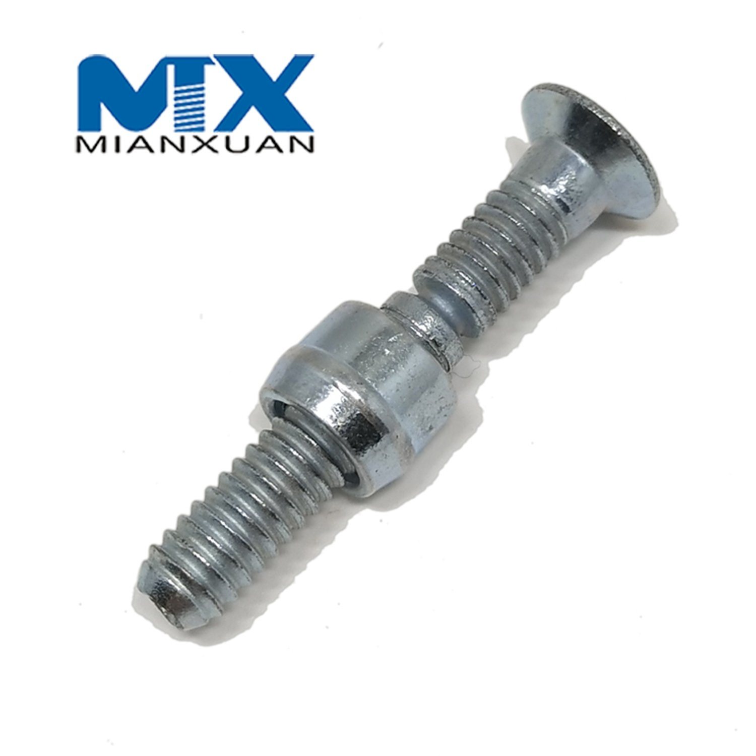 Carbon Steel 4.8 8.8 10.9 12.9 Mild Steel Huck Bolt Lock Bolt Grip Collar M3 M4 M5 M6 M8 HDG Hot DIP Galvanized