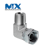 Stainless Steel Compression Connector Straight Union Tube Fittings with Double Ferrule Set