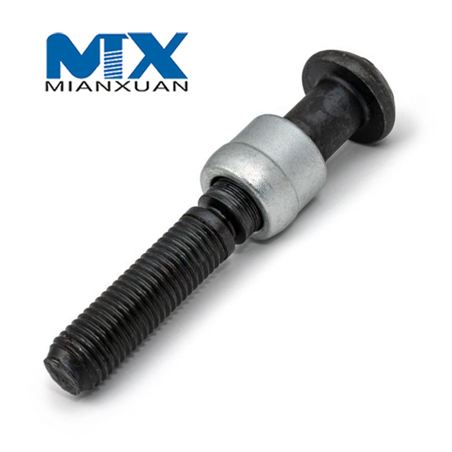 High Quality Carbon Steel Button Head Collared Huck Bolt with Collar