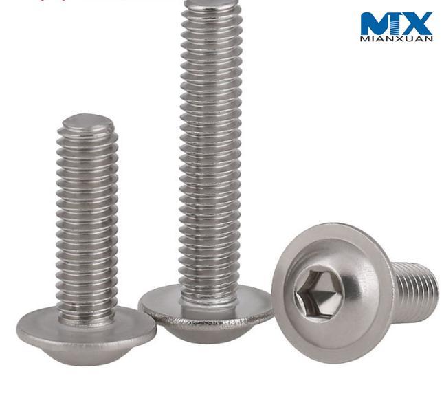 Stainless Steel Hexagon Socket Button Head Screws with Collar