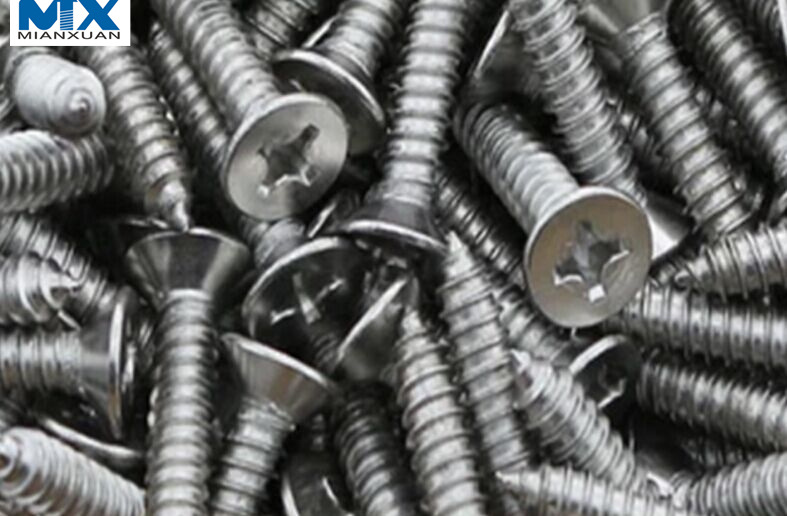 High Quality Cross Recessed Countersunk Head Tapping Screws