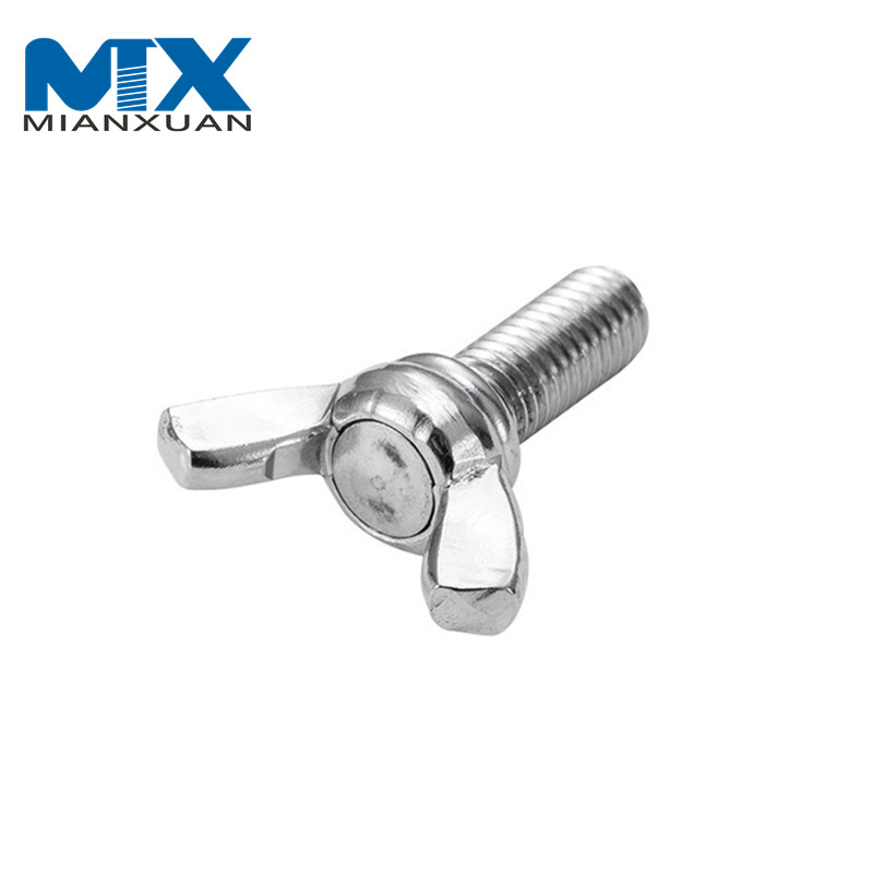 Wholesale High Quality DIN316 Butterfly Screws Thumb Screw Wing Bolt Screw OEM DIN316