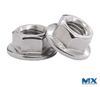 Stainless Steel Hex Nuts with Flange Inch Series