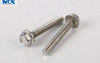 Hex Bolts with Flange Under Head Knurled