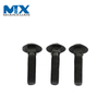 NF E 27-3 Cup Head Square Neck Bolts Mushroom Head Carriage Bolts Fastener 304 316 Stainless Steel Carbon Black Oxide Galvanized