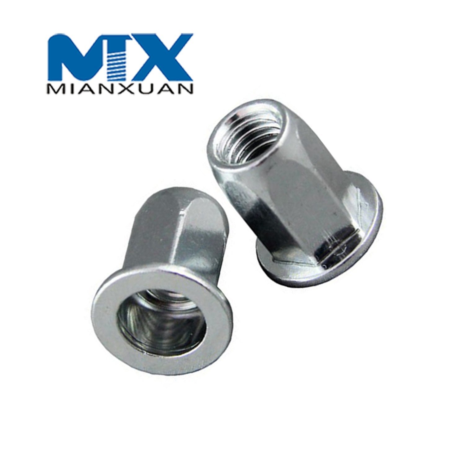 OEM Custom Full Hexagonal ODM Insert Rivet Nuts 8m for Hardware