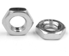Stainless Steel Hex Thin Nuts with Chamfer on Two Faces