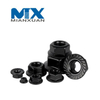 Hexagonal Flange Nuts Steel Black Yellow Zinc Plated Hexagonal