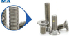 Countersunk Round Head Socket pH Recess Screws-Csk