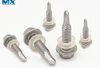 Hex Washer Head Screws with Flange and Round Washer