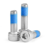 Screws or Bolts with Nyloc Blue