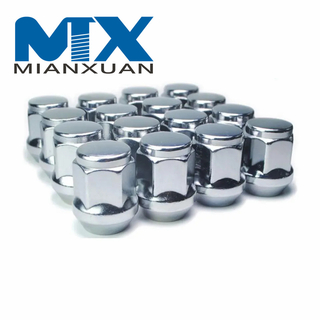 Chrome Plated Locking Lug Nuts Automotive Hex Lug Nut