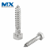 Hex Head Wood Screw DIN571 Furniture Screw Hex Head Half Thread Coach Screws