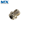 DIN 5586 Locking Screws with Collar and Vent for Compressed Air Equipment in Rail Vehicles