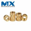 Brass Heat Staking Ultrasonic Threaded Plastic Fastener Insert Nuts
