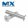 Cross Slotted Flat Head Head Machine Screws