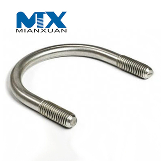 Factory Professional Fastener Carbon Steel Square U Bolt and Flange Bolt