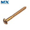 High Quality D2.5-D6.0 Thread Carbon Steel Oval Head Slotted Wood Screw DIN95