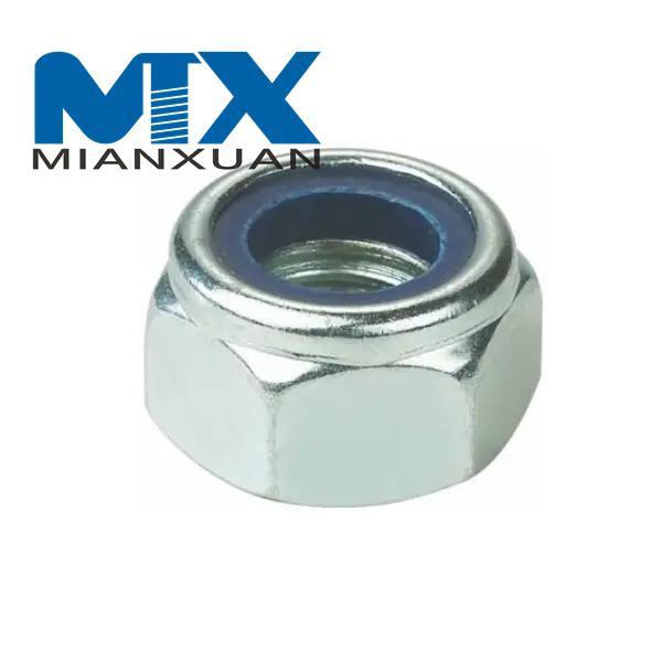 DIN985 Nylon Insert Lock Nut with Hexagon Type