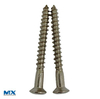 Stainless Steel Cross Recessed Raised Countersunk Head Wood Screws