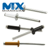 Button Nail Open Type Steel Mandrel Aluminum Pop Blind Rivet