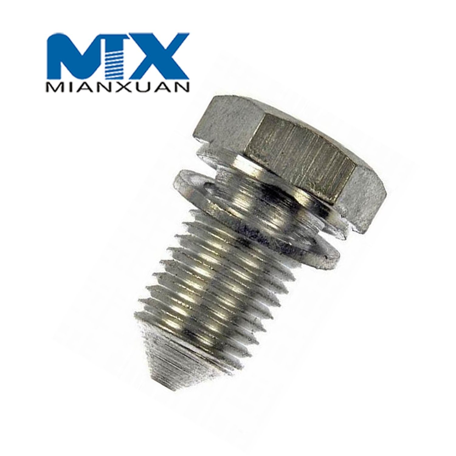 High Tensile Strength Black Oxide Hexagon Socketpipe Plug Screw Male Plug Screw