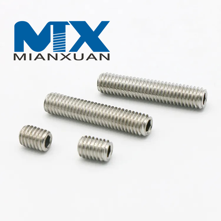 Flat Point Hex Socket Set Screw