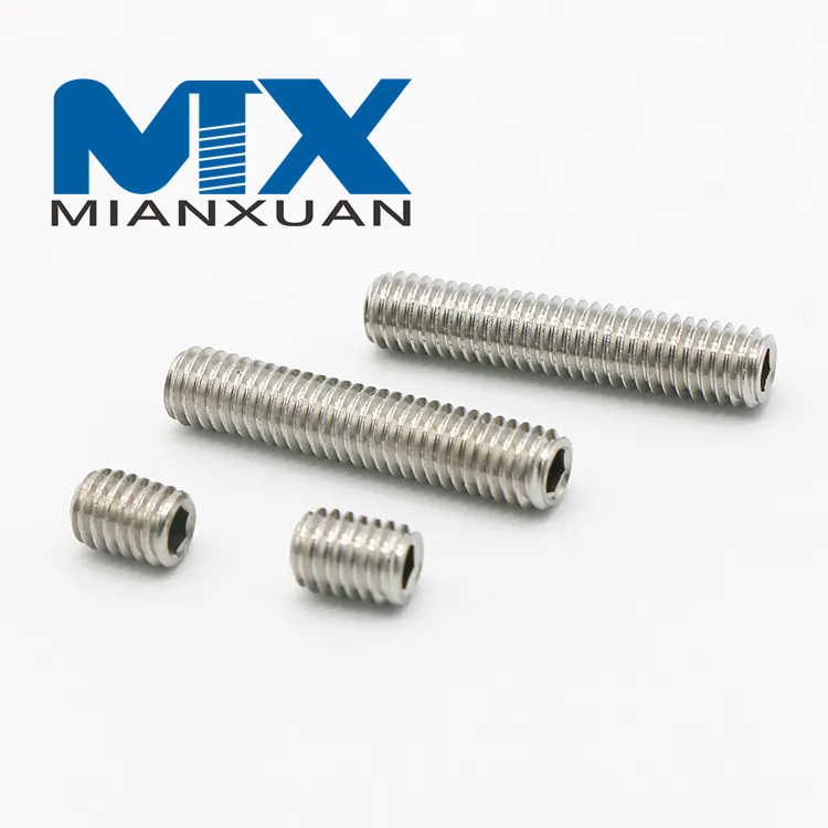 Flat Point Hex Socket Set Screw