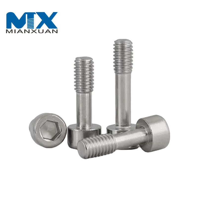 Stainless Steel Polished Cross Recessed Pan Head Reduced Shanke Screw DIN7964 (C)