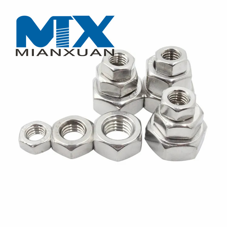 DIN934 Stainless Steel Hexagon Nuts