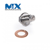 High Tensile Strength Black Hexagon Socket Male Screw Oil Drain Plug