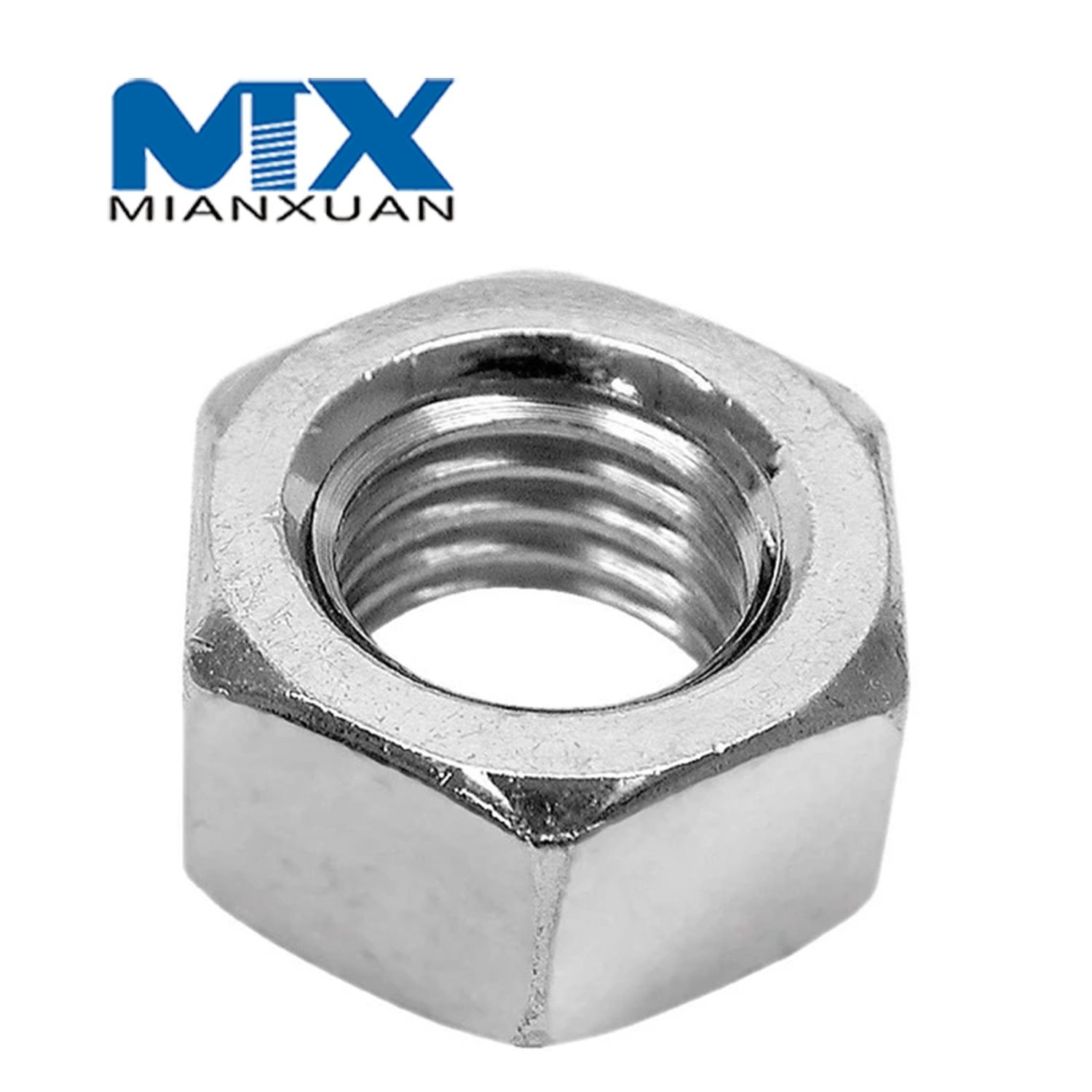 Carbon Steel 4.8 8.8 10.9 12.9 Mild Steel Hexagon Nut DIN 562 557 Hex Nut DIN557 DIN562 M3 M4 M5 M6 M8 Zinc Black Plain Galvanize