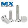 Stainless Steel 304 Slotted Screws Countersunk Flat Head Screw
